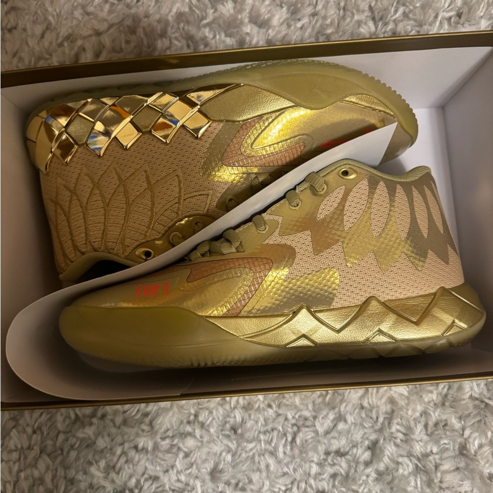 Brand new Puma LaMelo Ball MB.01 Golden